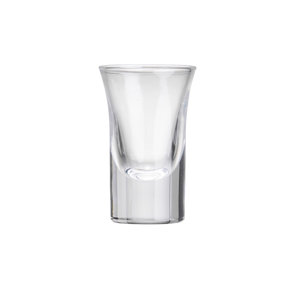 Kit copo vidro 30ml 6 peças