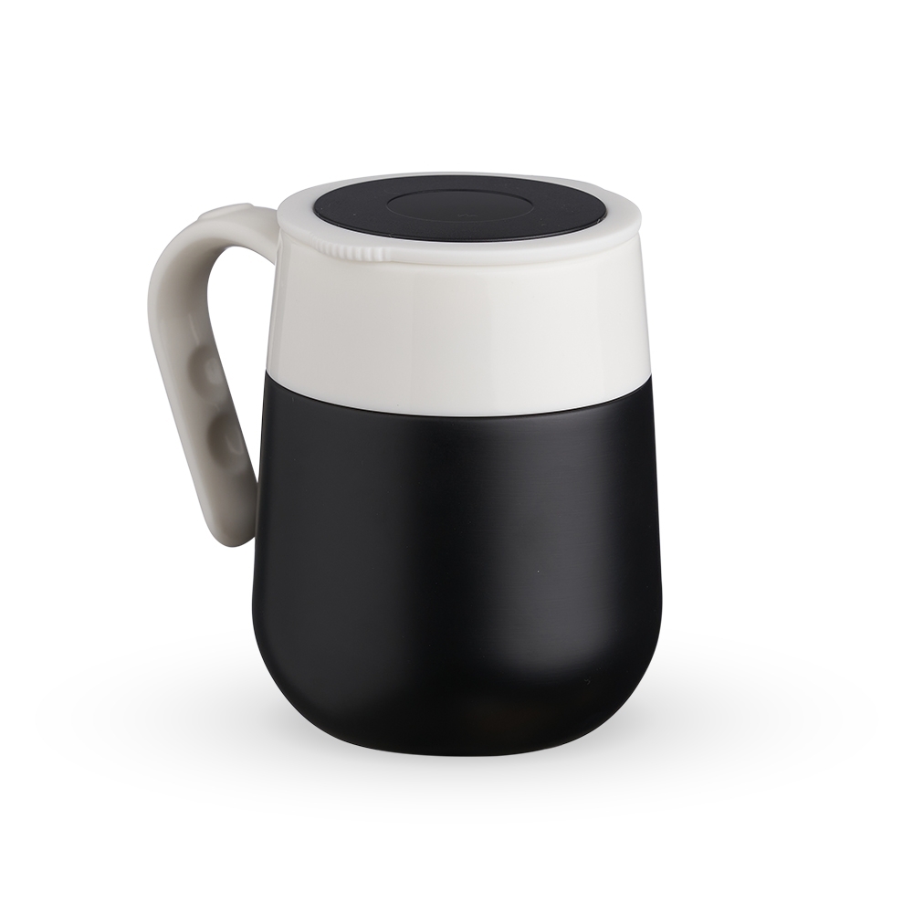 Caneca térmica inox 500ml com display LED