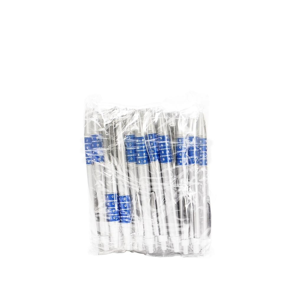 Pacote caneta plástica com 50pçs