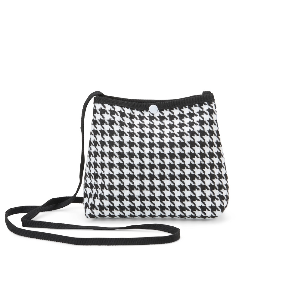 Mini bolsa transversal em algodão 2l