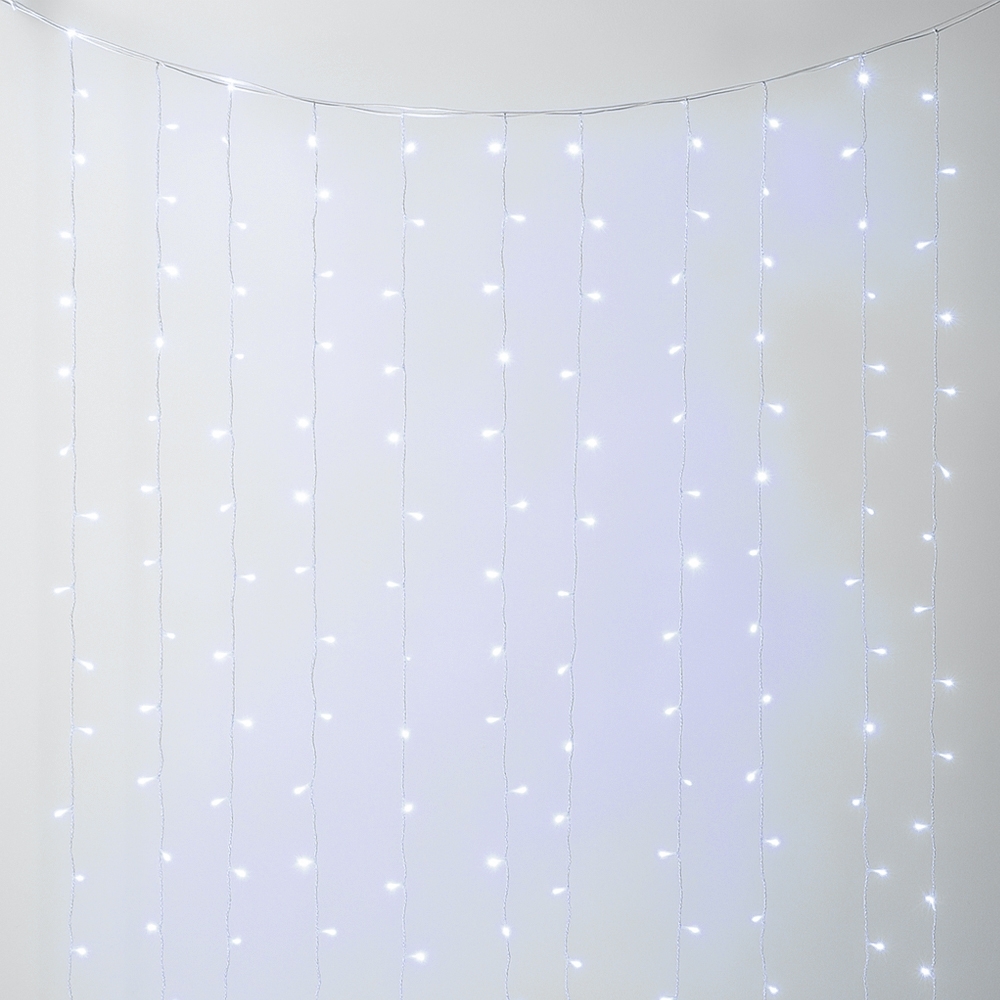 Cortina cascata LED